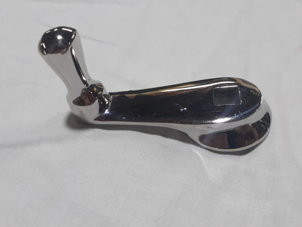 EL17 Wayne AS70/ AD70 chrome reset handle | Roadside Relics